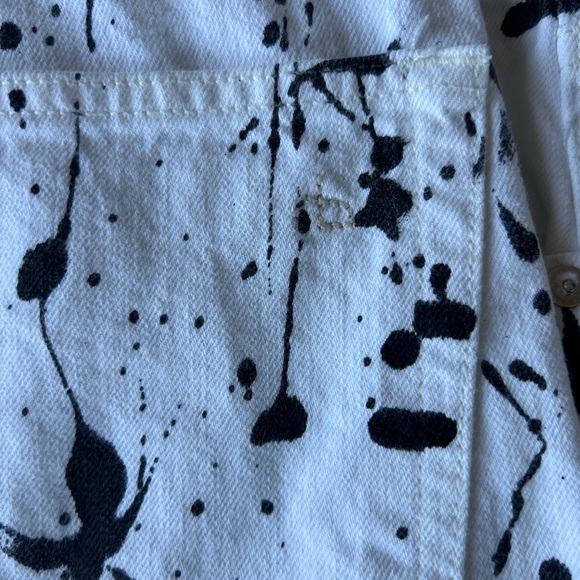 RAG & BONE PAINTED JEANS - Picture 3 of 5